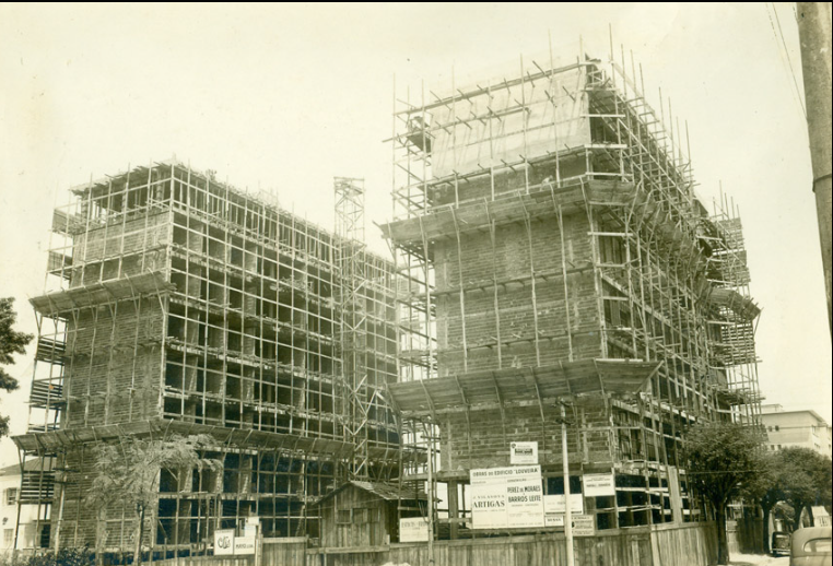 Edifício Louveira - década de 1940 e 2000