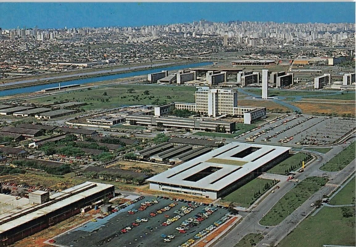 Cidade Universitária da USP- década de 1970