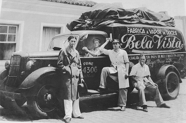 Caminhão da Fábrica de Doces Bela Vista - década de 1940
