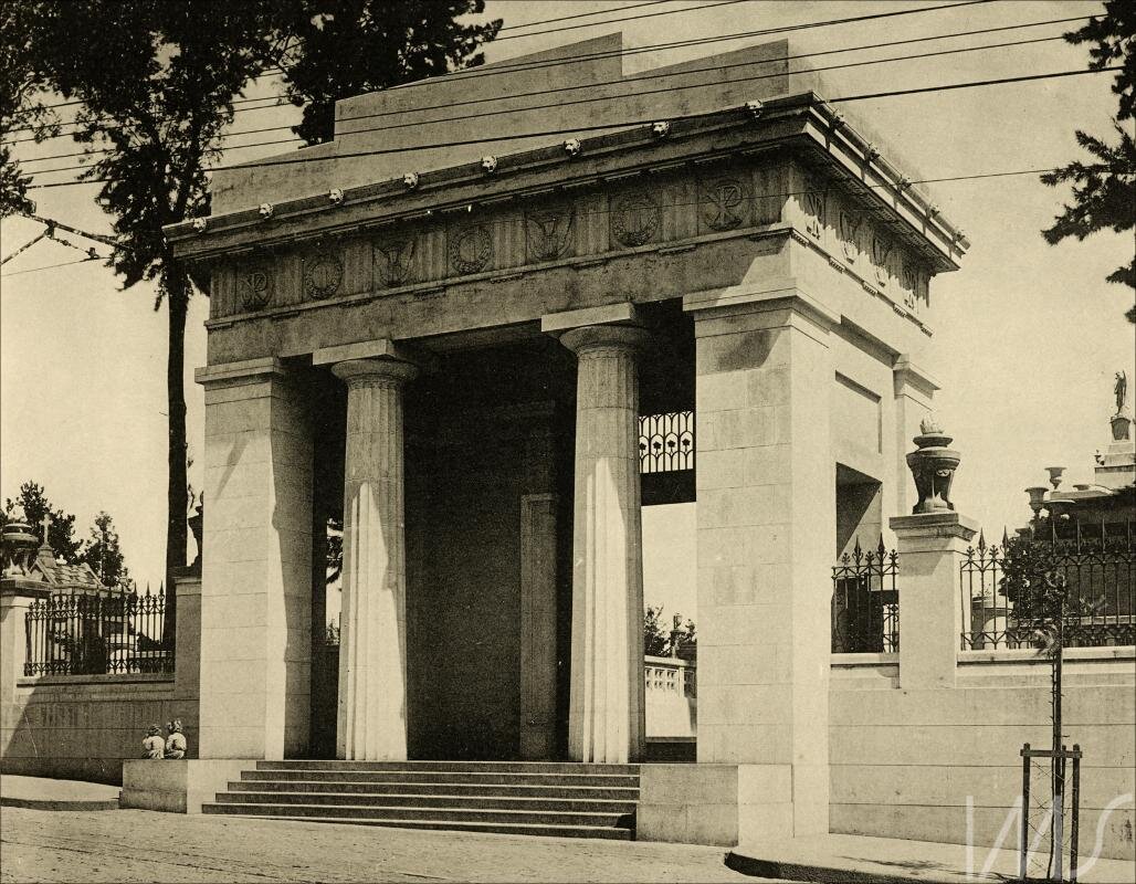 Portal do Cemitério da Consolação - 1900