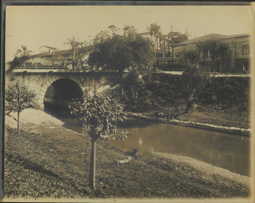 Ponte sobre o Rio Tamanduateí- 1906