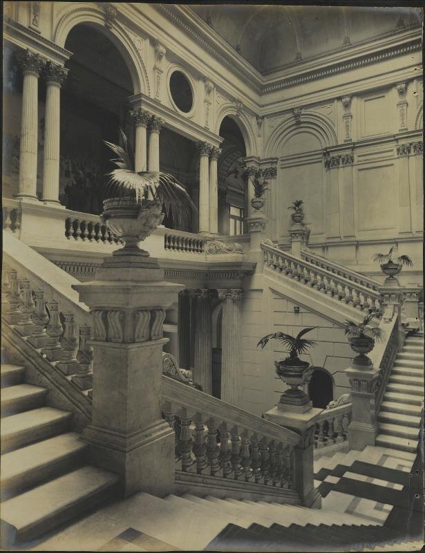 Interior do Museu do Ipiranga - 1906