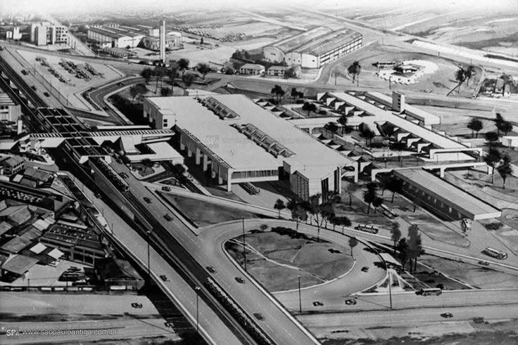 Maquete Terminal Rodoviário do Tietê - 1982 