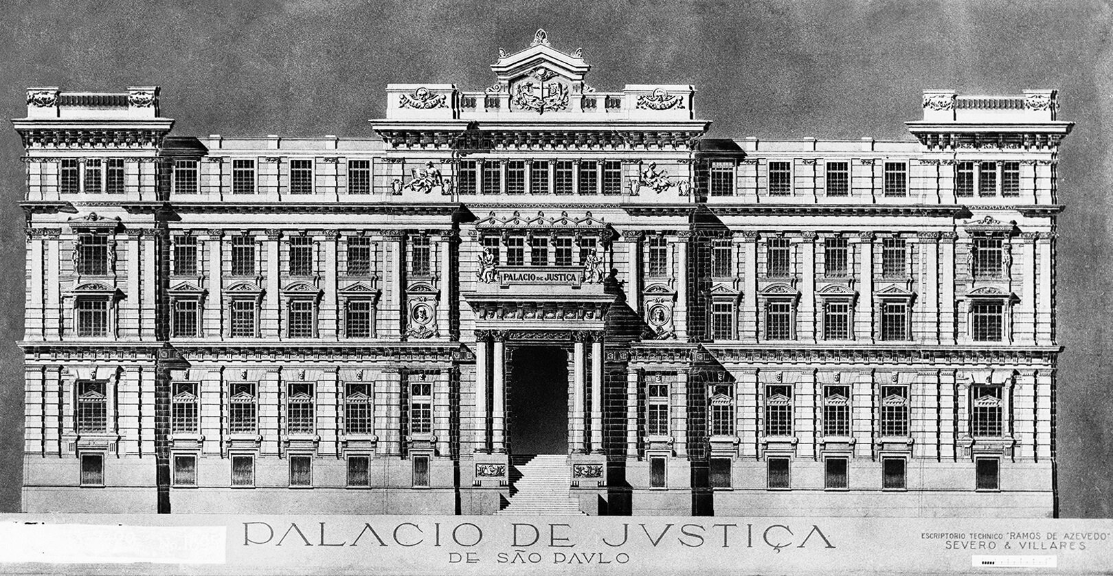 Palácio da Justiça de São Paulo - década de 1910