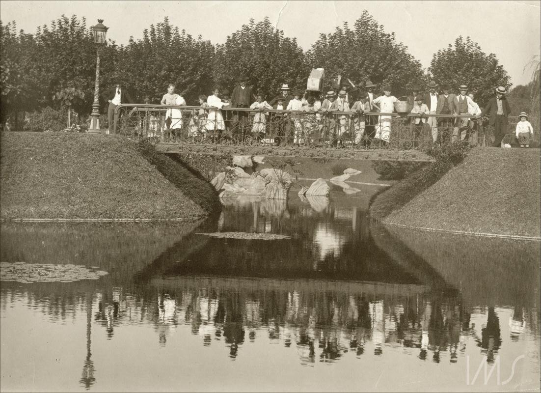 Ponte da praça da República - 1910