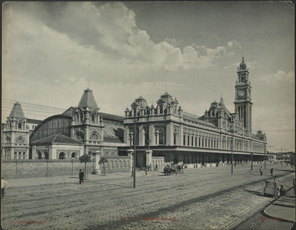 Estação da S. Paulo Railway Co - 1902 