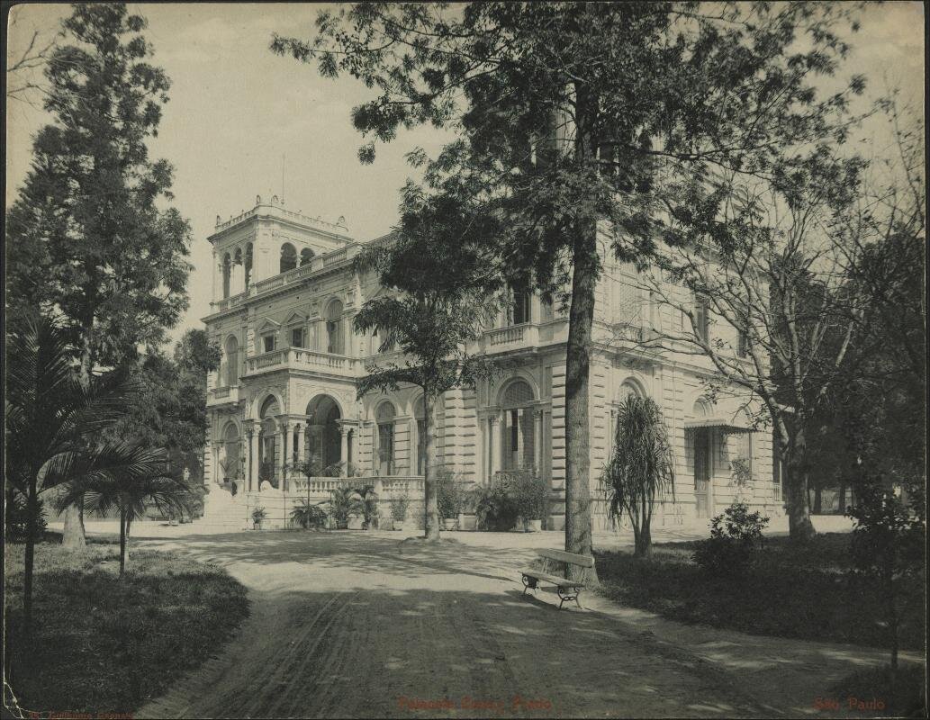 Palacete Conselheiro Antônio da Silva Prado - década de 1910
