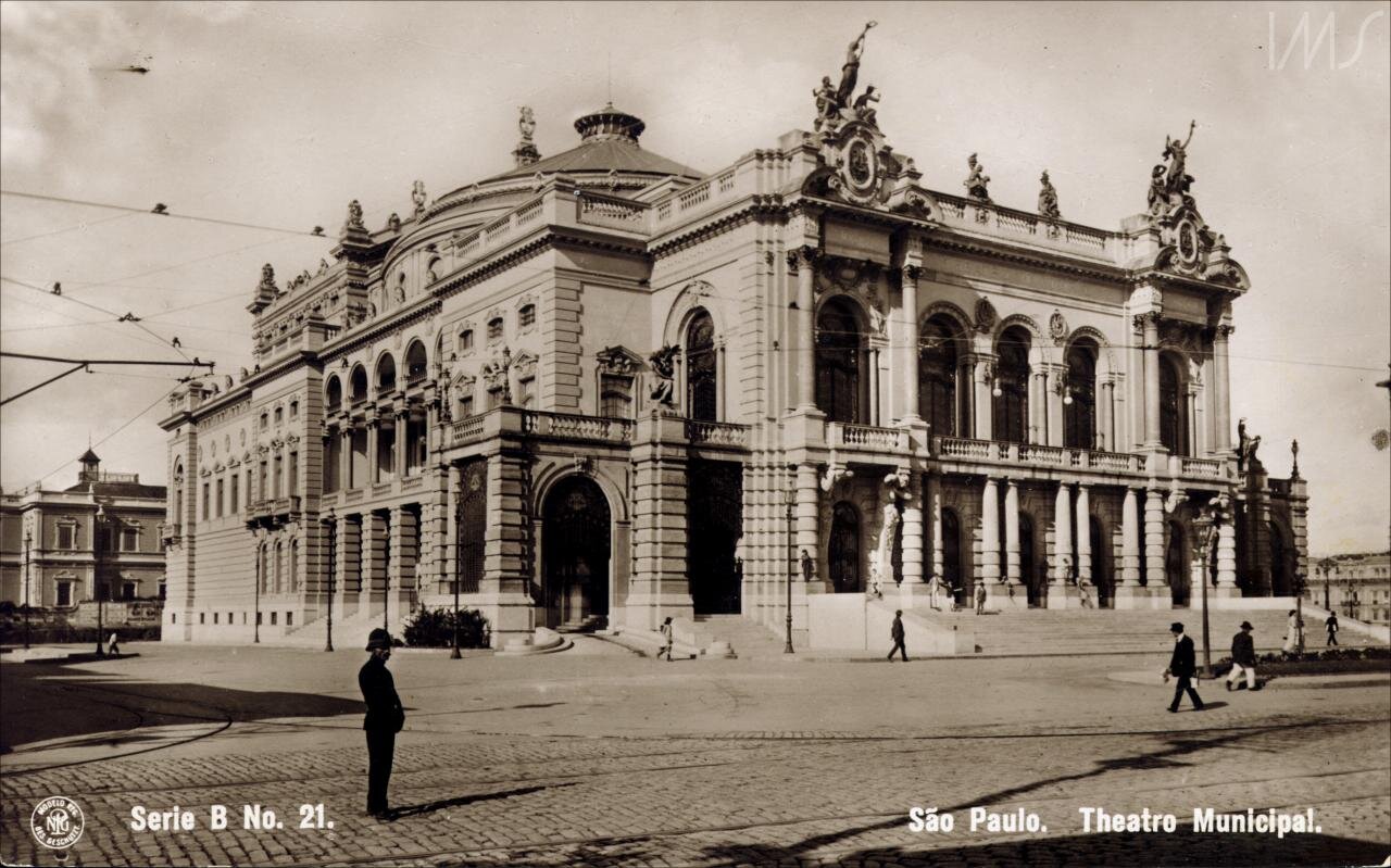 Theatro Municipal de São Paulo - 1915
