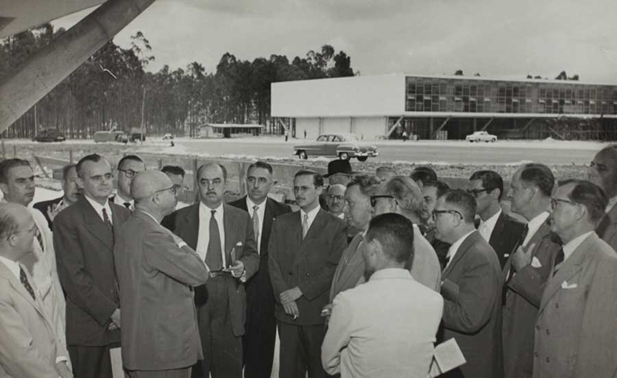 Francisco Matarazzo Sobrinho e Comissão do IV Centenário de São Paulo - 1953