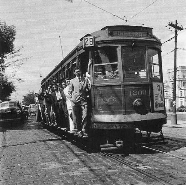 Bonde 29 - Linha Pinheiros - Década de 1950