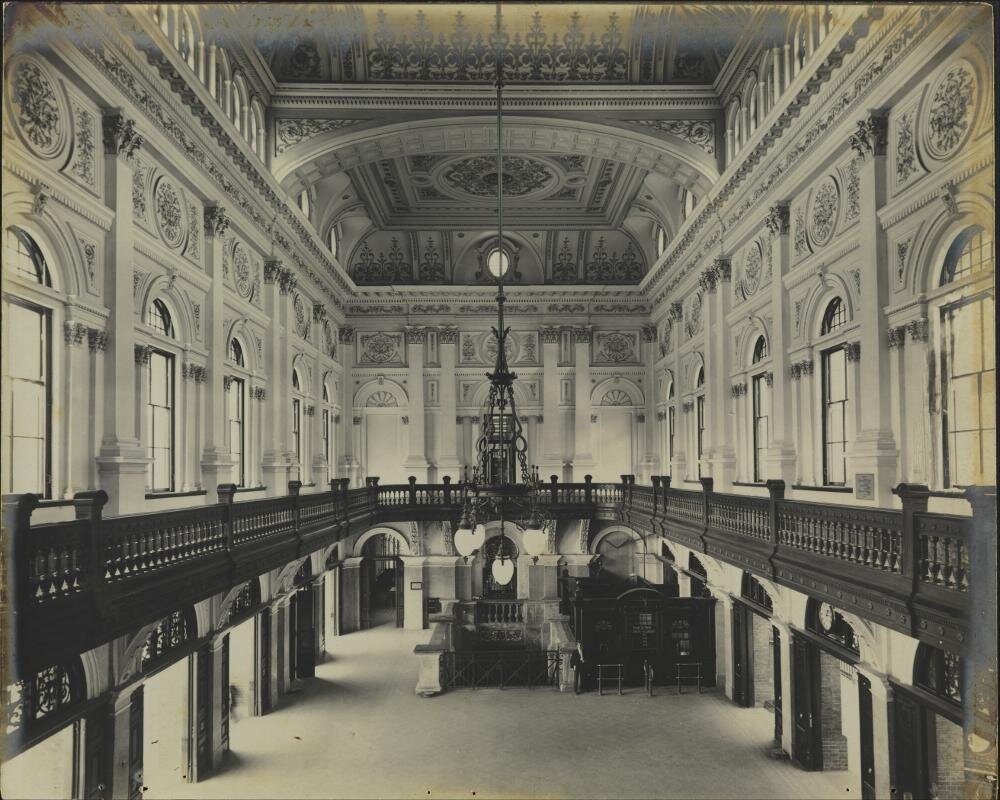 Vestíbulo São Paulo Railway Company - 1906