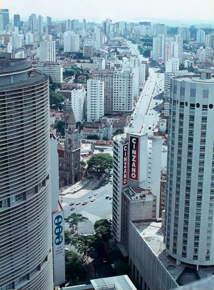 Aérea Praça da República - 1971