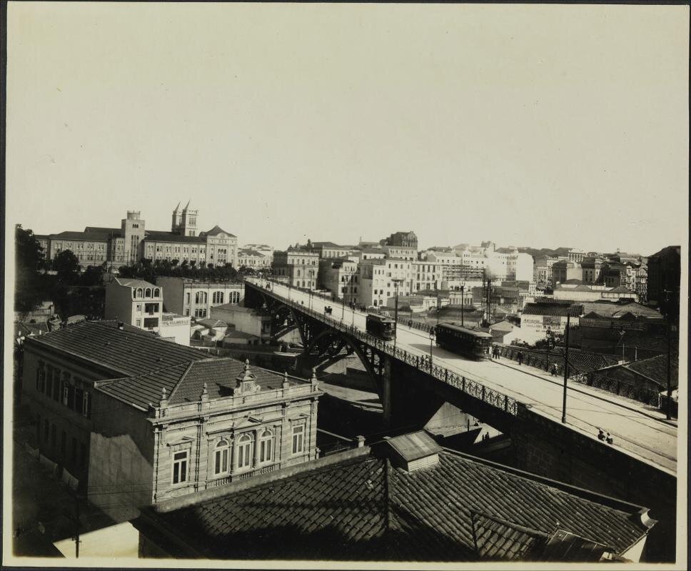 Viaduto Santa Ifigênia - década de 1920