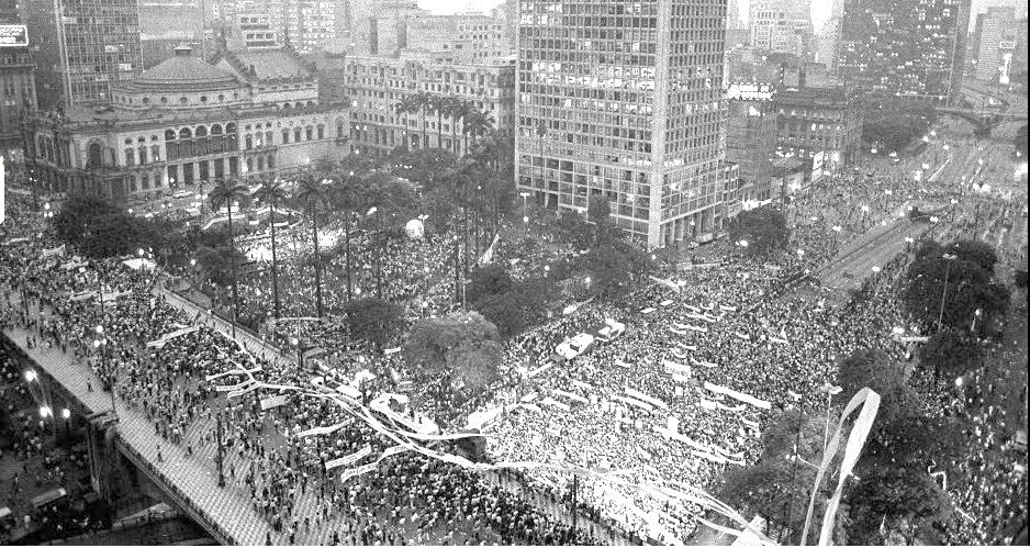 Manifestação Diretas Já -1984