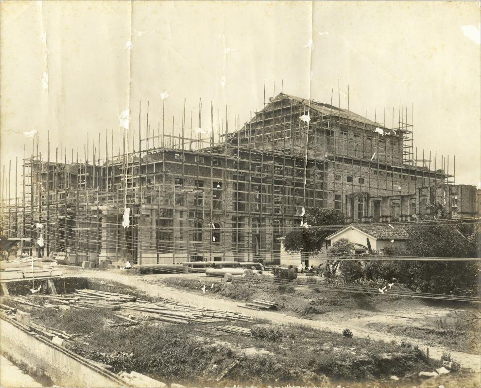 Construção do Theatro Municipal - 1905